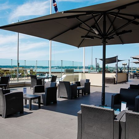 فندق وسبا غراند جيرسي سانت هلير جيرسي المظهر الخارجي الصورة The rooftop lounge at the hotel