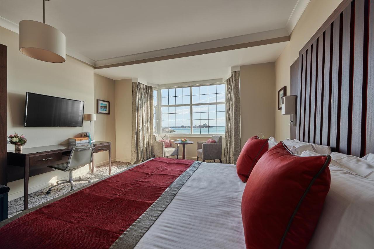 فندق وسبا غراند جيرسي سانت هلير جيرسي المظهر الخارجي الصورة A room at the hotel