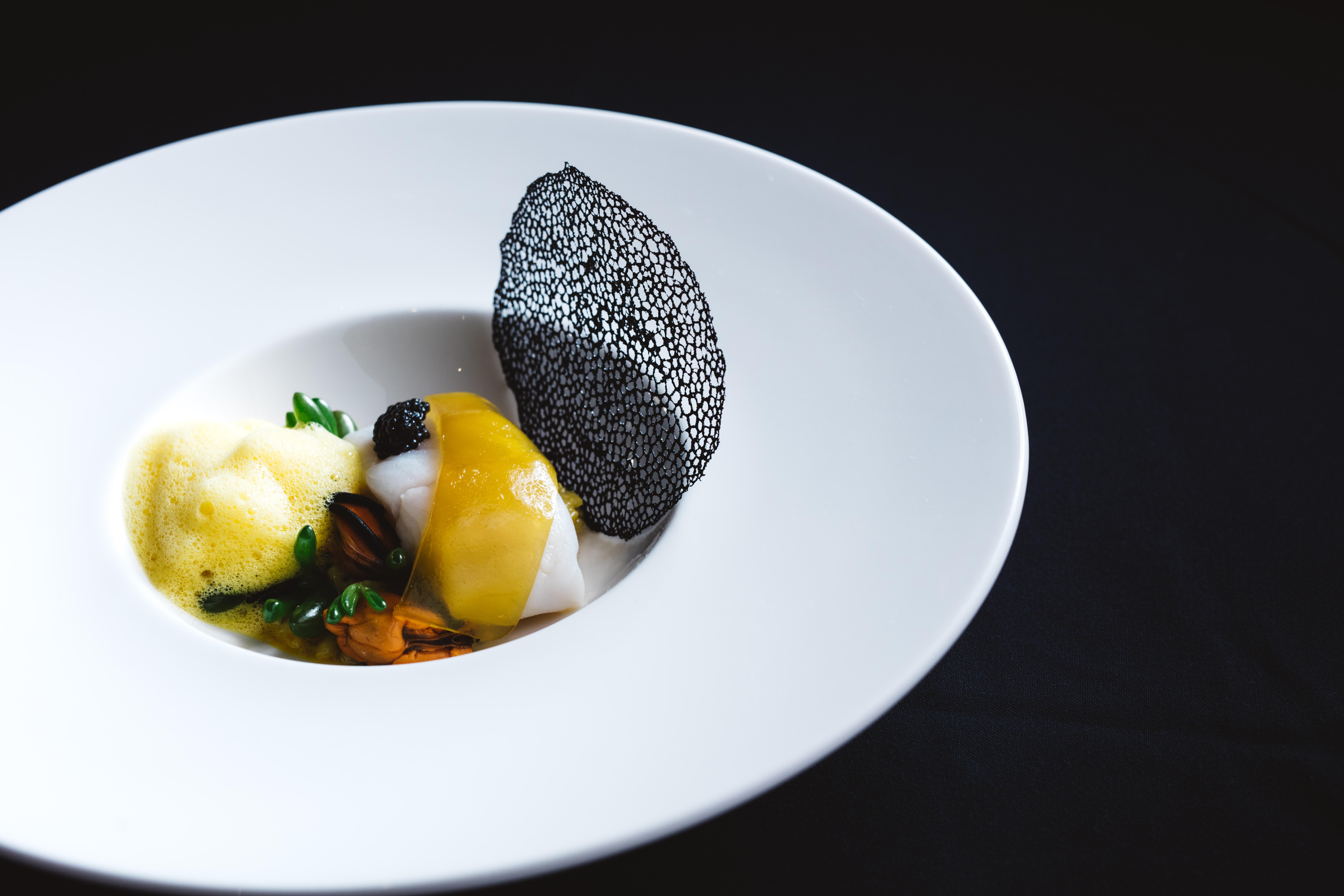 فندق وسبا غراند جيرسي سانت هلير جيرسي المظهر الخارجي الصورة A dish from the restaurant