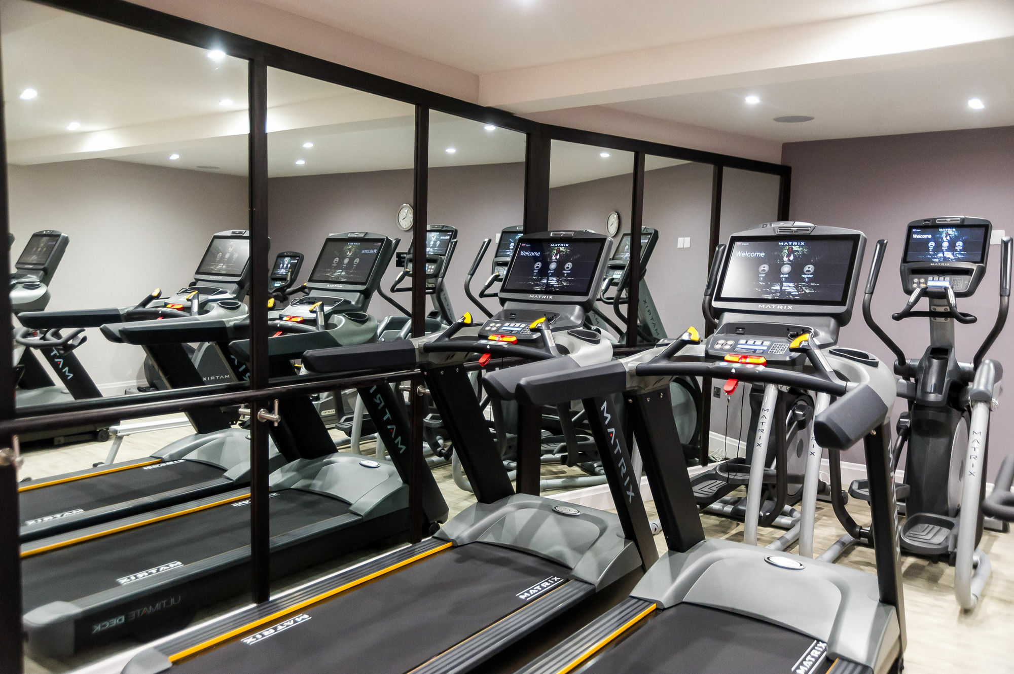 فندق وسبا غراند جيرسي سانت هلير جيرسي المظهر الخارجي الصورة The gym at the hotel